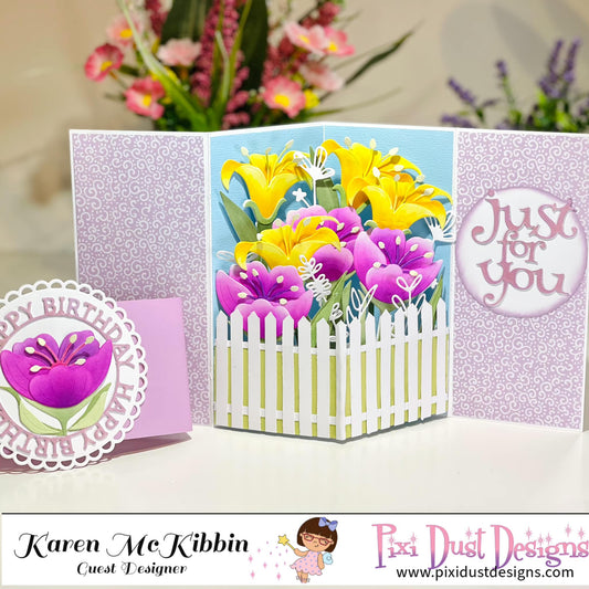 Create a stunning gate fold card!