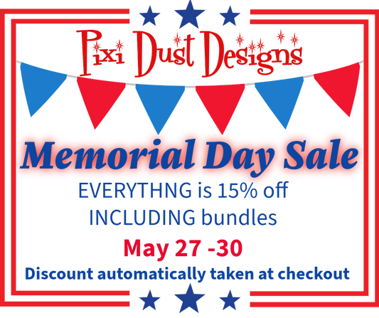 Memorial Day Sale!