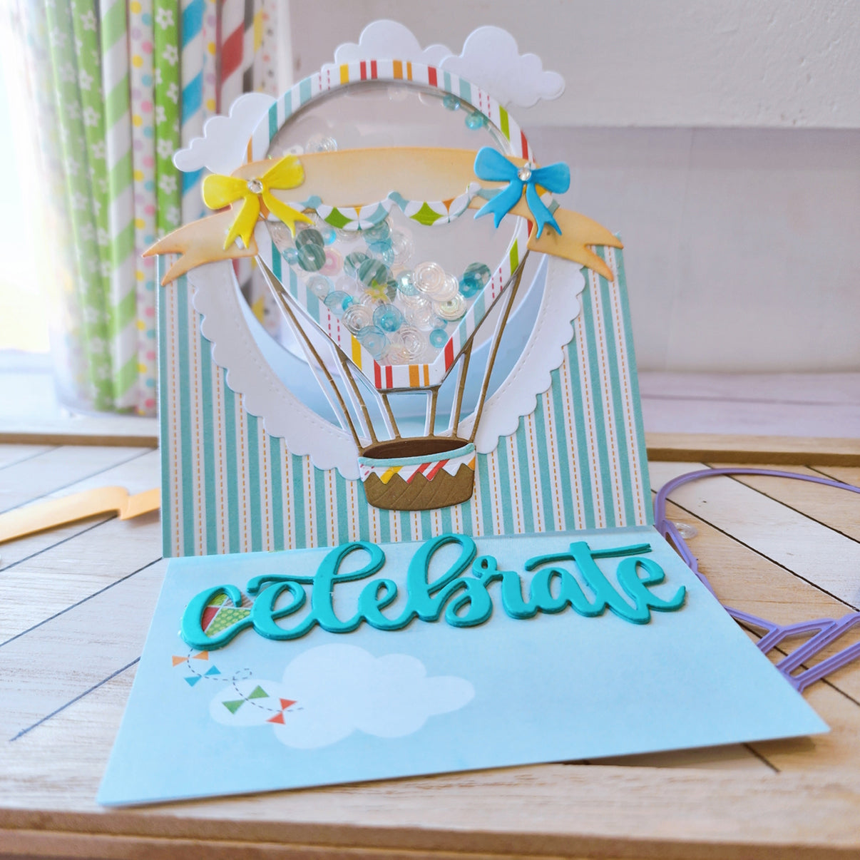 Hot Air Balloon die set! – pixi dust designs