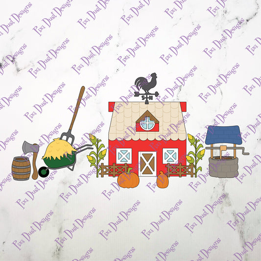 Gable House Box and Farm House add-on Bundle