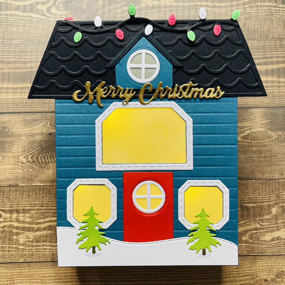 Christmas Card Box Die