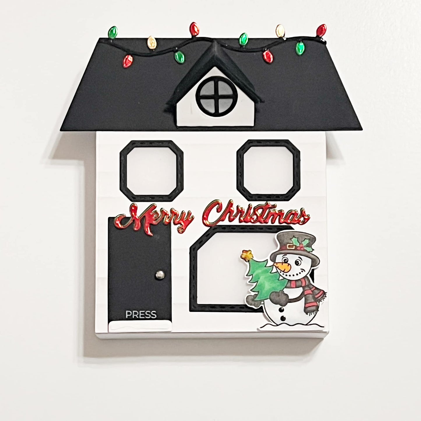 Christmas Card Box Die