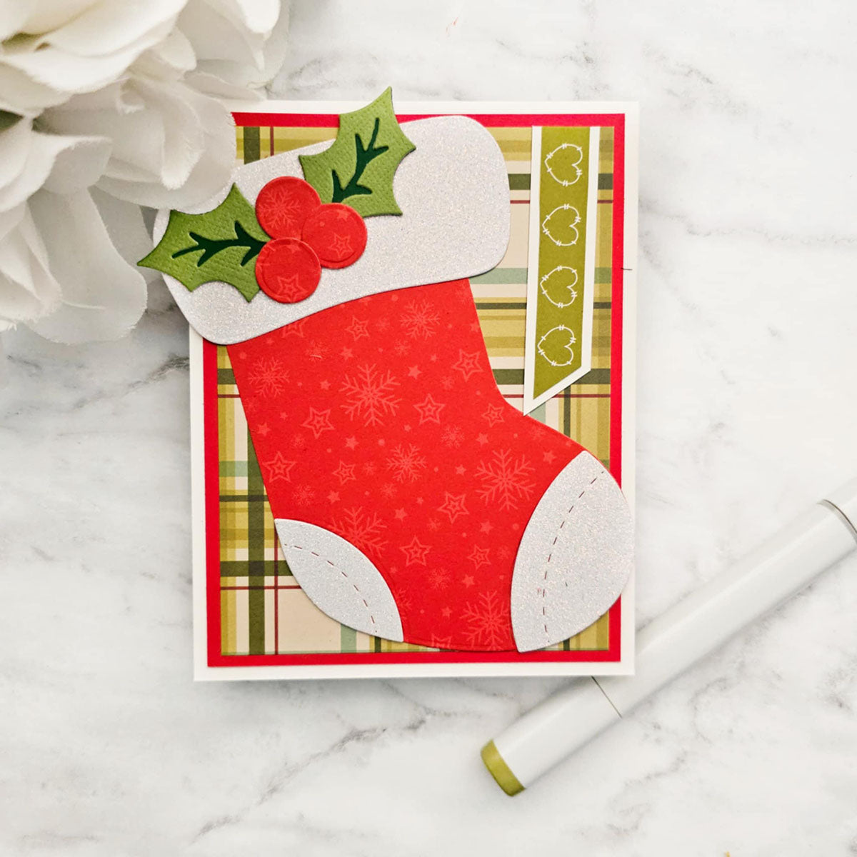 Stocking Gift Card Holder Die