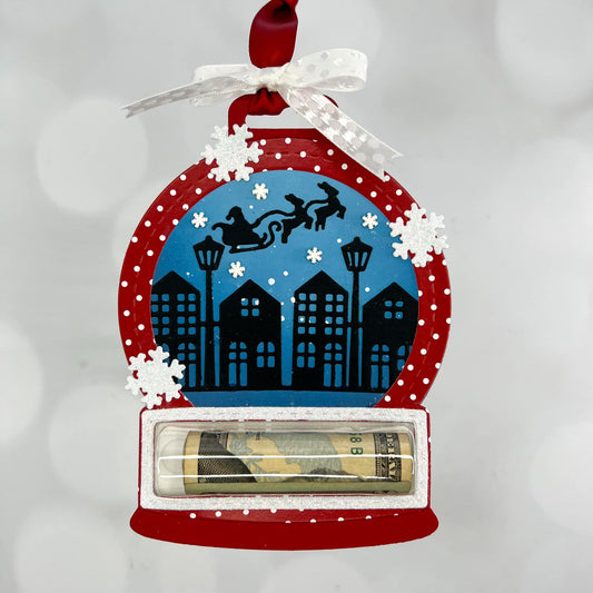 Snow Globe Money Holder Die