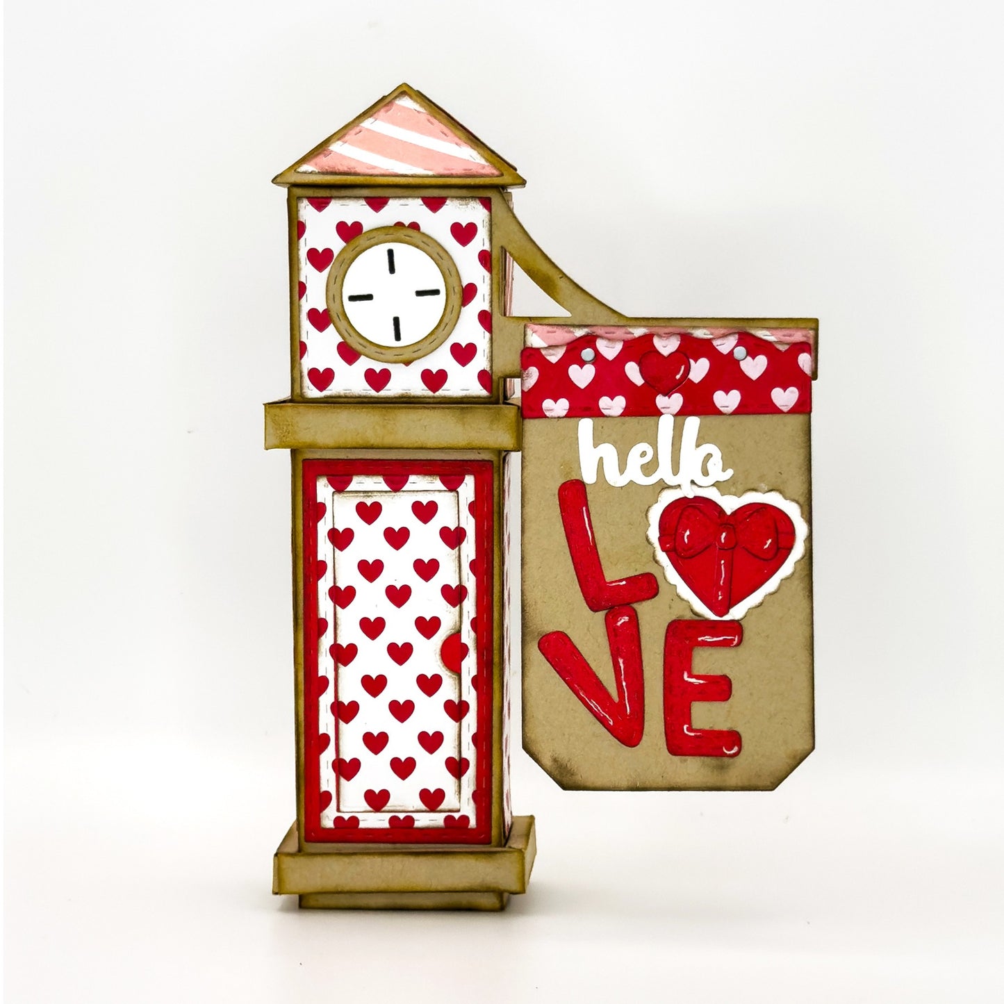 Grandfather Clock Valentine Add-On