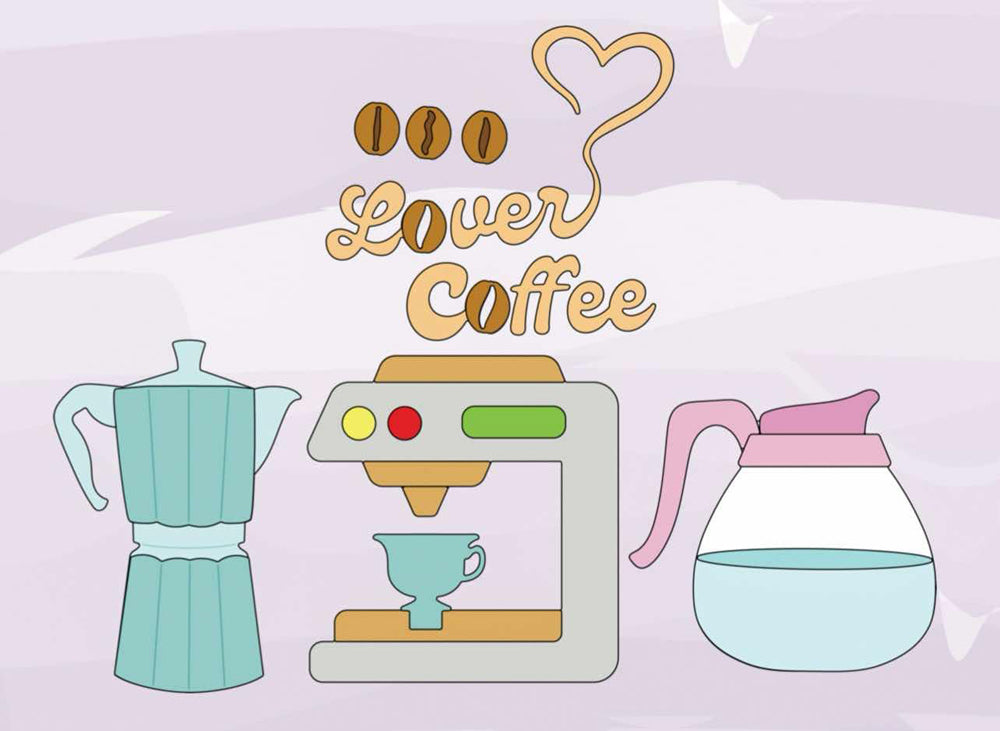 Coffee Lover Die Set