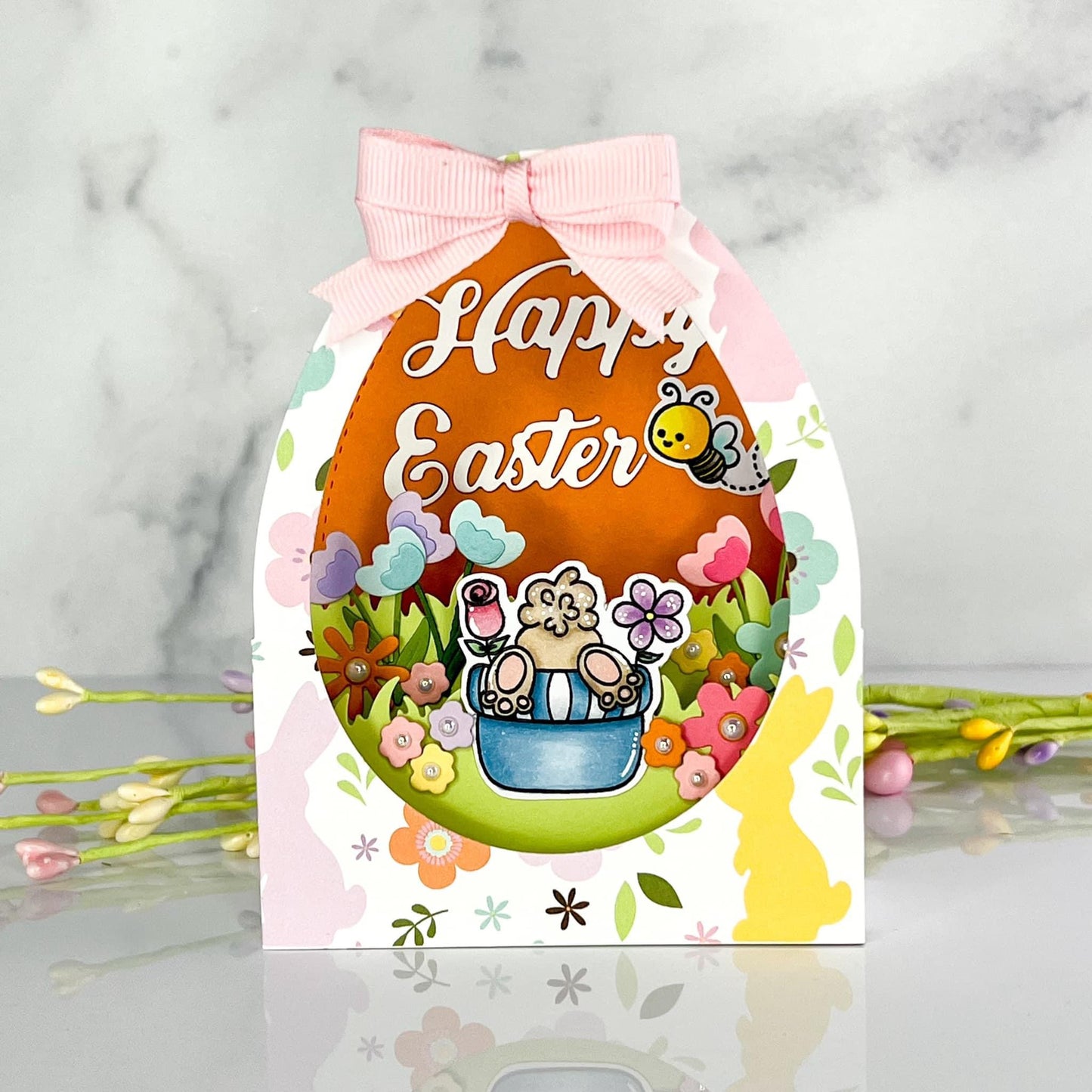 Egg Box Card Die set