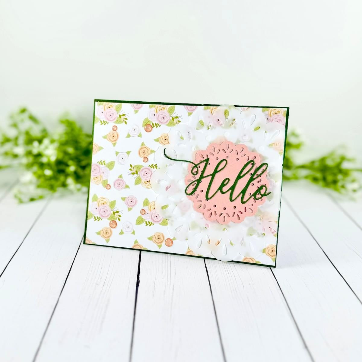 Bella Flowers Paper Pad 6x6